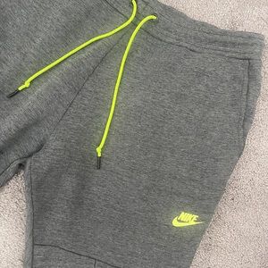 Deadstock Nike Tech Suit Pant Neon Green/Gray